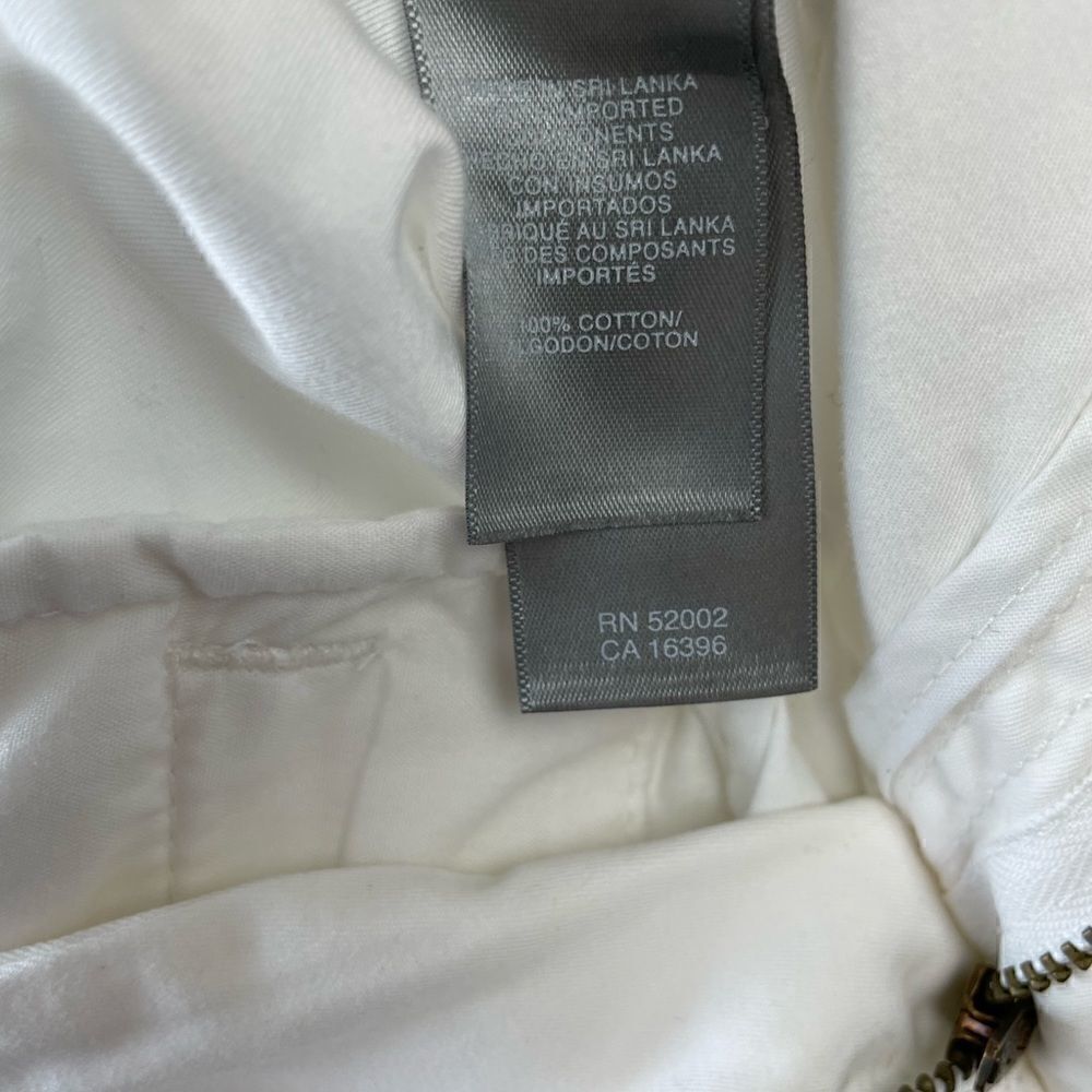 NWT Liz Claiborne White Sloan Pants Size 10 - Picture 10 of 10